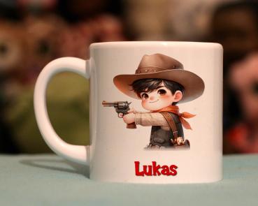 Kindertasse süßer Cowboy