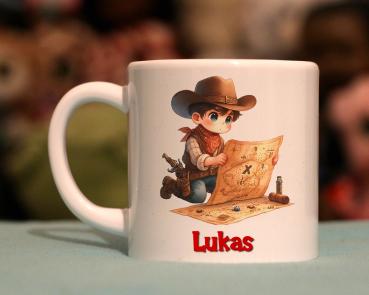 Kindertasse niedlicher Cowboy
