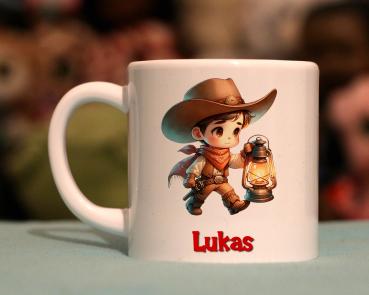 Kindertasse flotter Cowboy