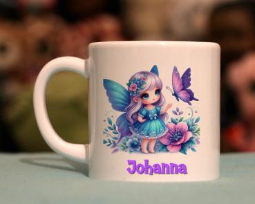Kindertasse goldige Elfe