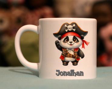 Kindertasse Pirat Panda