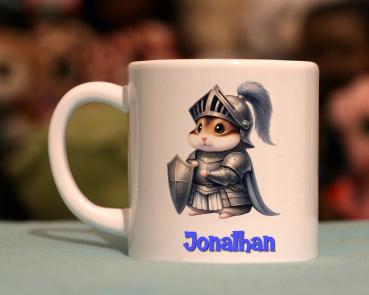Kindertasse Ritter Hamster
