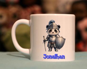Kindertasse Ritter Panda