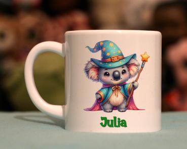 Kindertasse Zauberer Koala