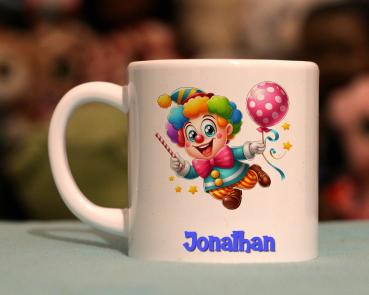 Kindertasse bezaubernder Clown