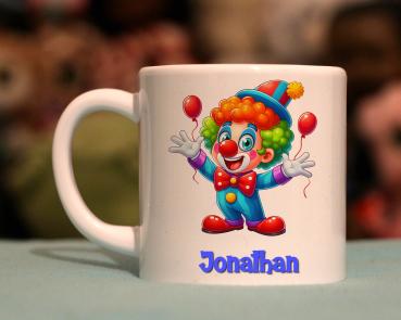 Kindertasse putziger Clown