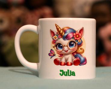 Kindertasse kleines Einhorn