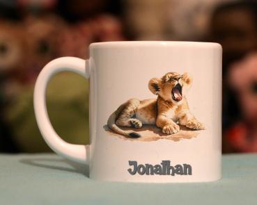 Kindertasse niedlicher Löwe