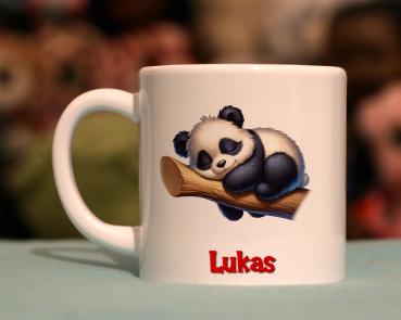 Kindertasse putziger Panda