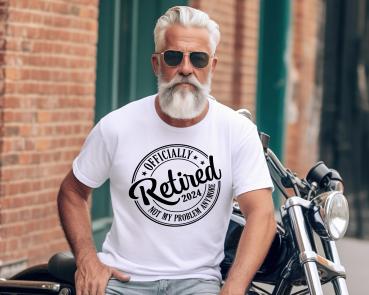 T-Shirt Weiß - Officially Retired