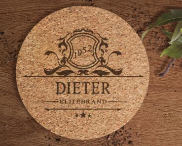Untersetzer Kork Elitebrand