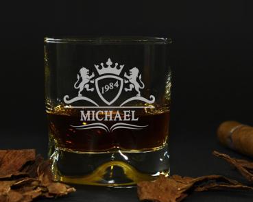 Whiskyglas Löwe