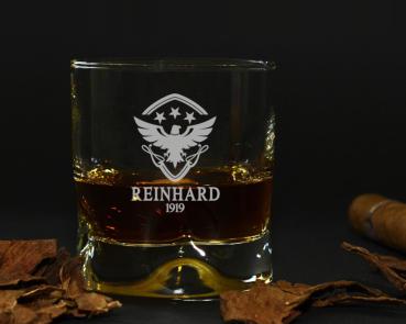 Whiskyglas Adler