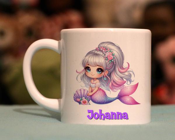 Kindertasse hübsche Nixe