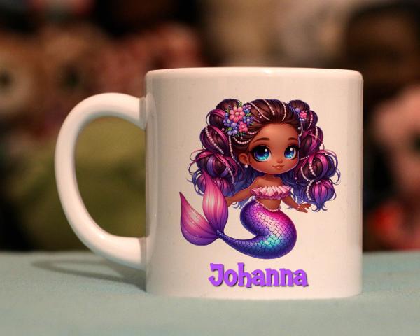 Kindertasse goldige Nixe