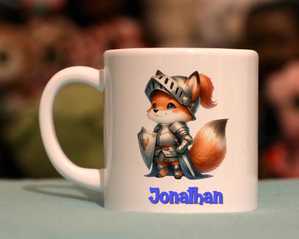 Kindertasse Ritter Fuchs