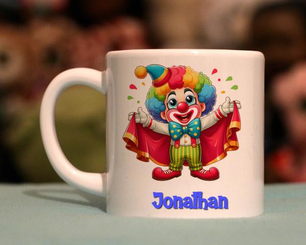 Kindertasse goldiger Clown