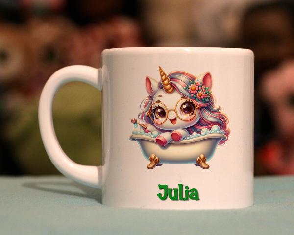 Kindertasse hübsches Einhorn