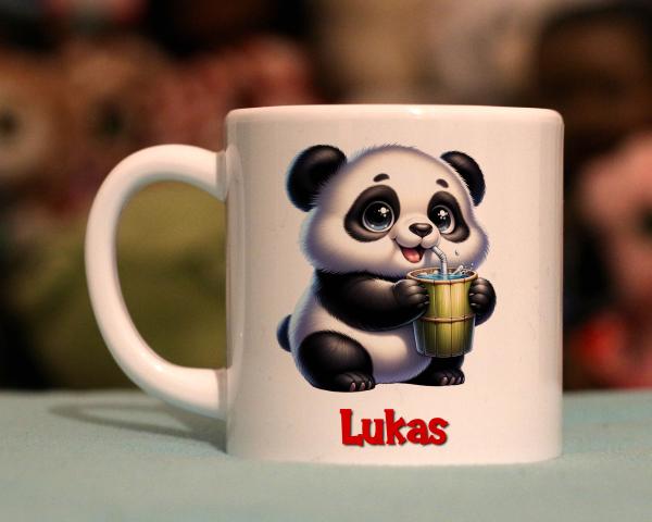 Kindertasse goldiger Panda