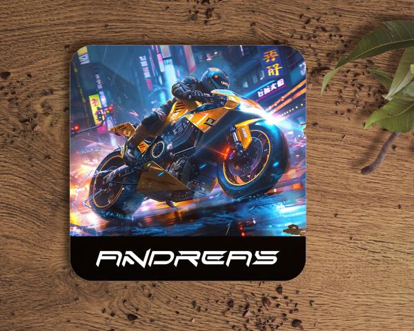 Untersetzer Cyberpunk Sunracer