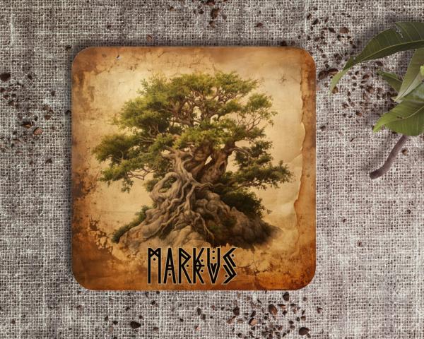 Untersetzer Wikinger Yggdrasil